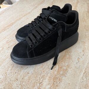 Alexander McQueen Suede Oversized Sneakers